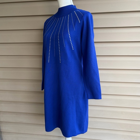 •Hailey Lyn• Sweater Knit Embellished Dress  - Size XLP - Picture 4 of 8